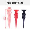 10Pcs Plastic Golf Balls Holder Funny Nude Lady Golf Tees Practice Training Tees for Men Women Golfer Game Training