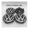 (Колпачок на колесо 60 мм 2) 4 шт. 3D новые для Volkswagen 56 мм 60 мм 65 мм 68 мм Значок автомобиля Заглушка центральной части колесного диска Наклейка-крышка Стайлинг Наклейка Аксессуары