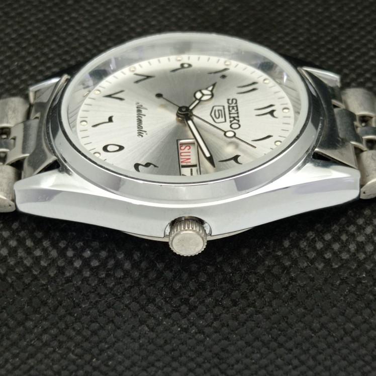 REFURBISHED VINTAGE SEIKO 5 AUTOMATIC 6309A JAPAN MENS ARABIC WATCH A318860-9 Seiko-a318860-1