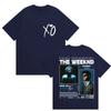 Рэпер THE WEEKND STARBOY XO Тур 2026 Ретро Графические Футболки Мужская Мода Хип-Хоп Оверсайз Хлопковая Футболка Мужчина Фанаты Уличная Одежда