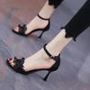 Мода Тонкие Каблуки Женская Обувь Распродажа На Открытом Воздухе Vip 2025 Тренд Сандалии для Женщин Летние Тренд Предложения в Наличии Роскошная Оригинальная Распродажа Обуви