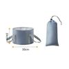 Outdoor Water Bucket Large Capacity Portable Bath Bag Portable Foldable Foot Tub