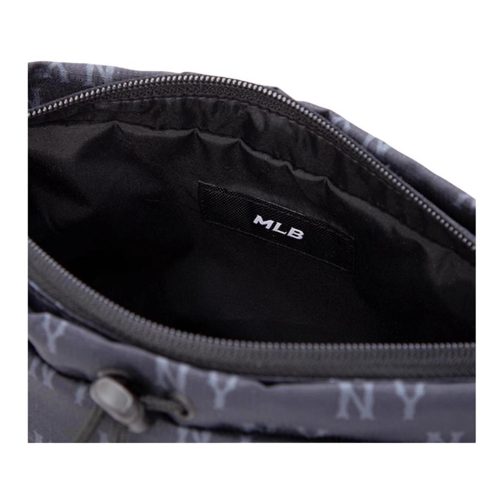 New MLB New York Yankees Polyester Crossbody Bags Unisex Black 3ACRM145N-50BKS