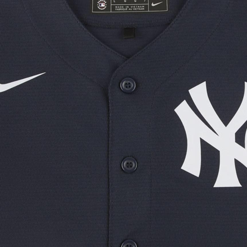 Nike Рубашка New York Yankees Синяя Детская DM9238-414
