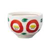 Ippuku 10 X 7 Camellia Matcha Cafe Mino Made In Japan Ale-net Bowl, Teacup, Cm, 320cc, Hand-painted Two-Flower Design, Bowl, Bowl, Ware,