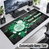 Custom Name Text Mouse Pad Celtic FC Personalized Desk Pad For Work And Gaming