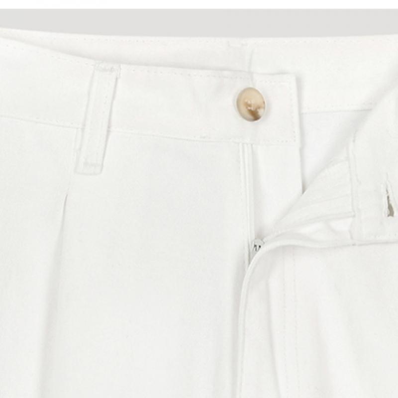  She S miSS  Cotton Pin Tuck Tapered pantS SawSlo43010