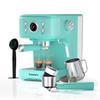 Emstorm Blue 04E Portable Coffee Maker 20 Bar Semi-Automatic Espresso Maker Home Office Coffee Maker with Visible Water Tank