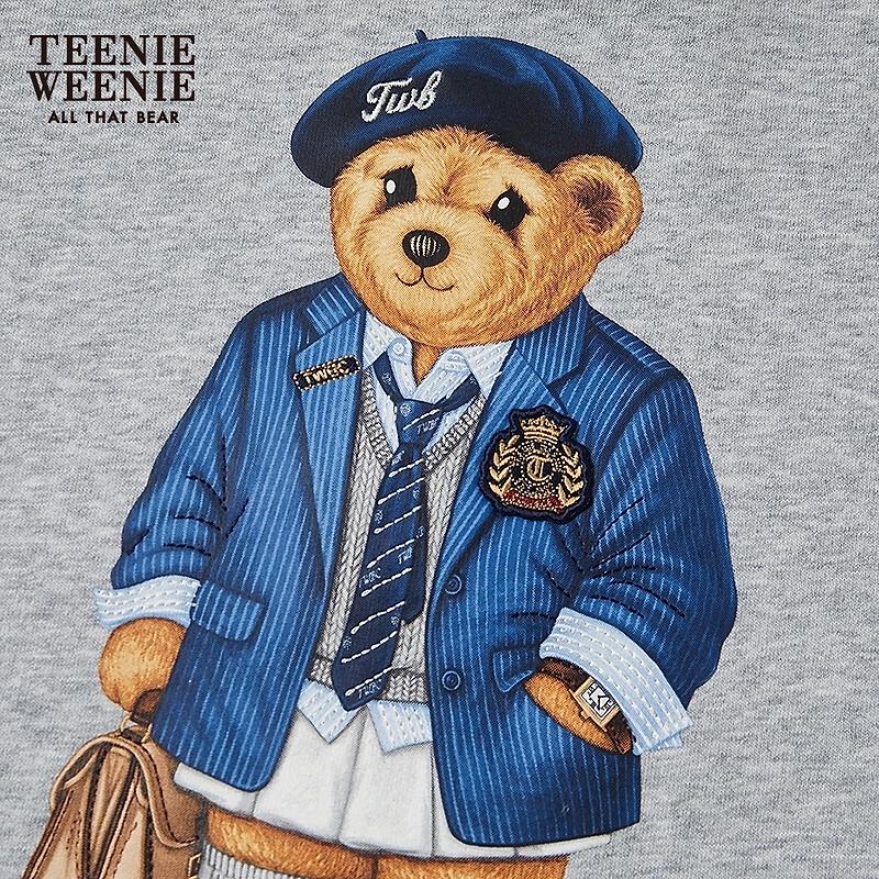 Teenie Weenie Женская толстовка с мультяшным мишкой