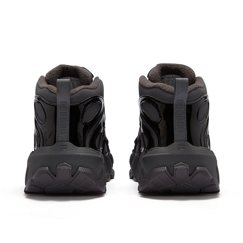 Fila Fusion Exocet Горные кроссовки Повседневные Прочные Средняя высота Стильные кроссовки Мужские кроссовки Черный Серый T12M441511FPS