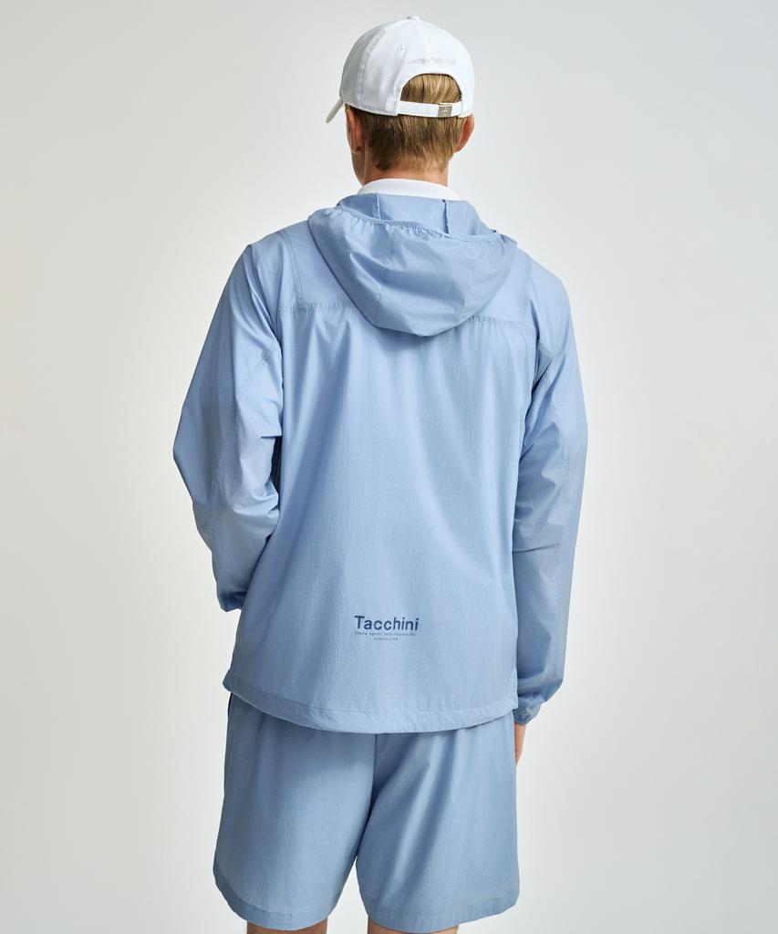 Мужская легкая тканая куртка Sergio Tacchini M Comfortcool (L.Индиго)