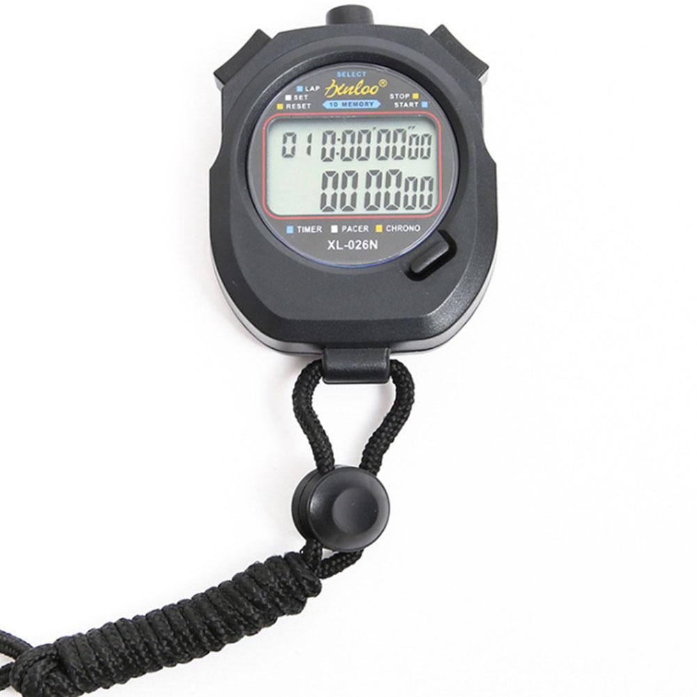 Multi-Function Digital Stopwatch Large Display Countdown Timer Handheld Chronograph for Sports Coaches Swimming Running Training