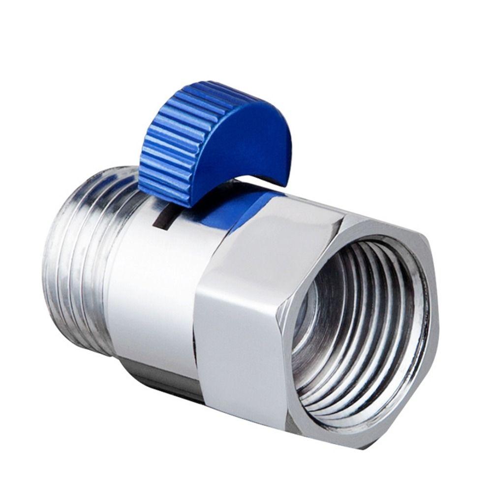 Bathroom Shower Brass Junction Shut-off Angle Valve Water Flow Control Valve Diverter Valve