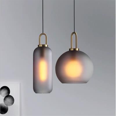 Подвесные светильники Nordic Glass Ball для ресторанов, столовых, кухни, кабинетов, спален, прикроватных ламп, светильников