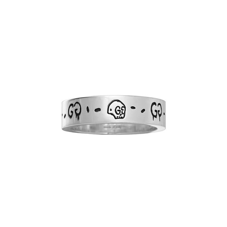 GUCCI Ghost Ring Small Silver Unisex 477339-J8400-0701
