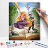 Disney Рапунцель DIY Масляная живопись Арт-картина Набор для рисования Домашний Декор Стены Ручная работа Подарок для Фанатов Принцесс Домашняя Арт-картина Декор Стены Подарок