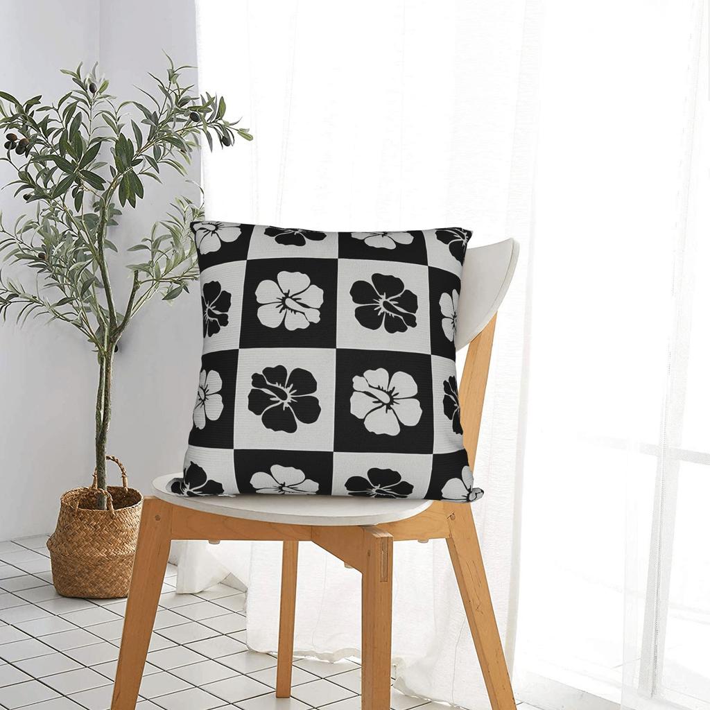 A-ALBA R-ROSA Pillow Cover Funny Pillow Case For Sofa Couch Bed Living Room Custom Cushion Cover Gift