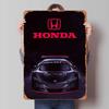 Плакат Honda Sign Cars Украшение для дома Гостиная Ретро Металлическая жестяная табличка для гаража Настенное художественное оформление Декор интерьера Мужчины