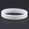 New Fashion Trendy Silicone Rubber Wristband Flexible Wrist Band Cuff Bracelet Bangle 1Pcs
