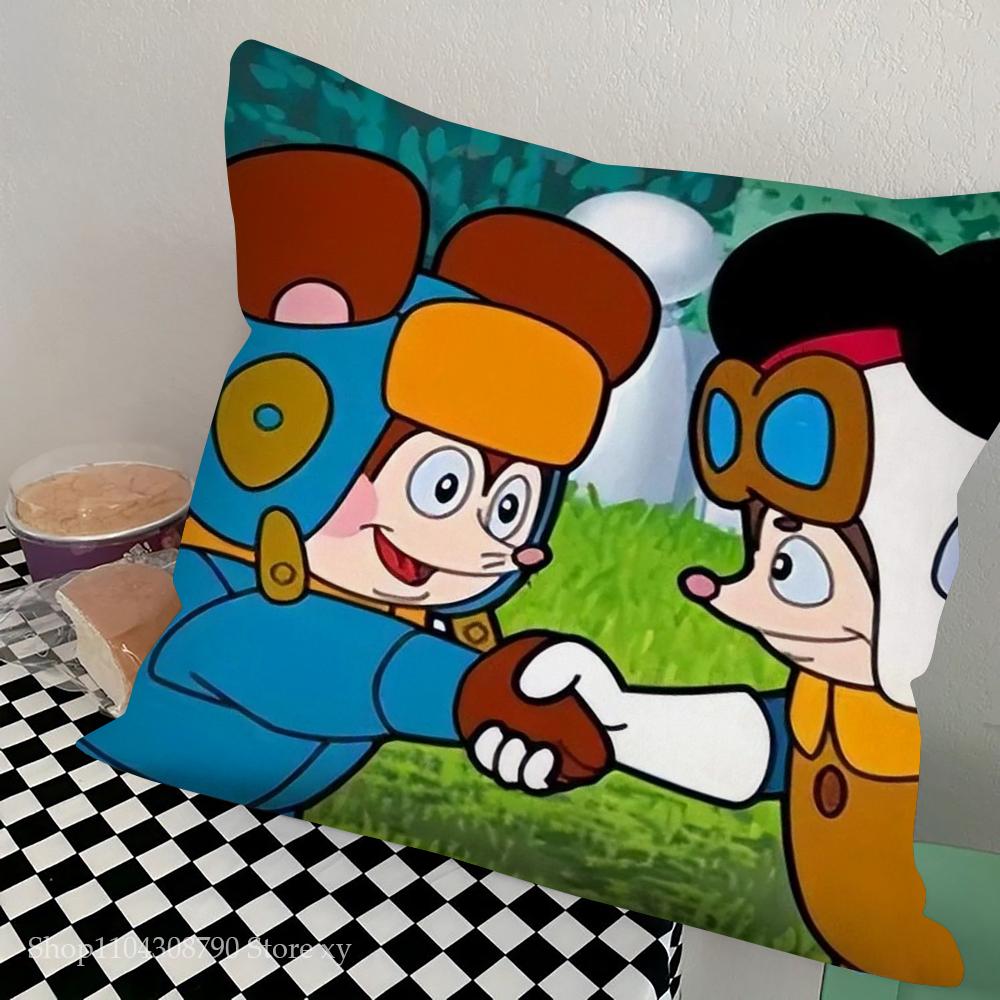 S-Shuke B-Beita Анимационная наволочка Квадратная подушка Спальня Диван Досуг Комфортная подушка Автомобиль Гостиная Домашнее украшение