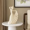 Model Dancing Lady Figurine Handicraft Tabletop Art Figure  Festival Decor