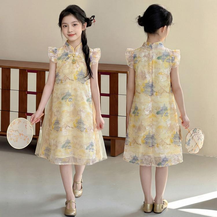 Children's Hanfu Chinese Style Summer Dress