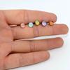 Hop Stud Rainbow Color Opal Nipple Bar Body Jewelry Piercing Jewelry Tongue Ring Tongue Piercings