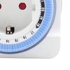 Розетка с 24-часовым таймером Механический программируемый переключатель Электрическая В помещении Настенная вилка