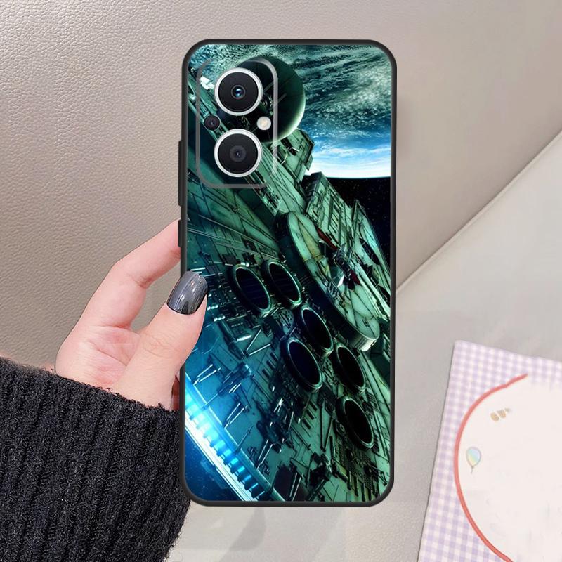Чехол Art Funda Космический корабль для OPPO Reno 11 12 13 14 Pro 11F 12F 13F 14F 7 8 Lite Чехол OPPO Find X9 X6 X5 X8 Pro