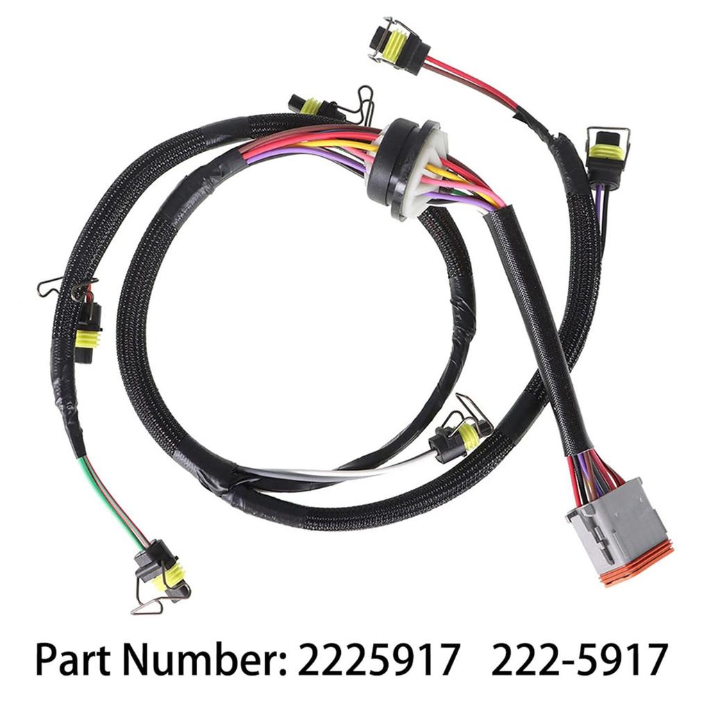 Жгут проводов топливной форсунки 2225917 222-5917 для двигателя Caterpillar 324D 324DFM 324DFMLL 324DL 324dll 325DFM экскаватор