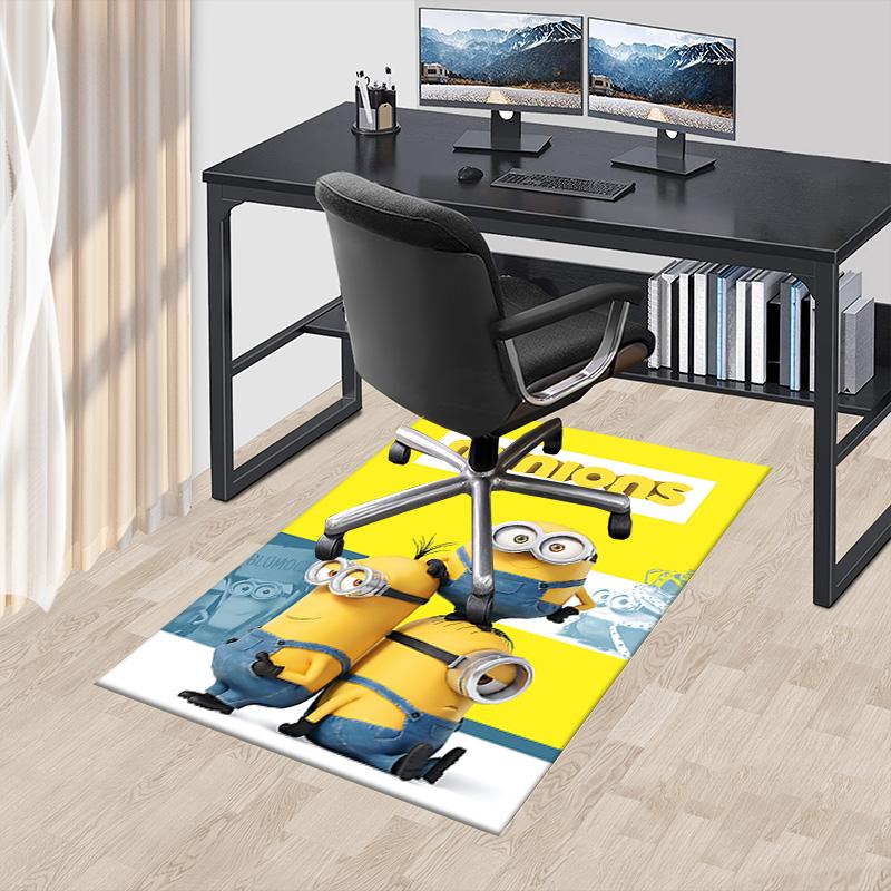 1pc Despicable Minions Adventure Carpet for Playroom Bedroom Living Room Sofa Home Decor,kids Game Area Rug Non-slip Floor Mat Y72828