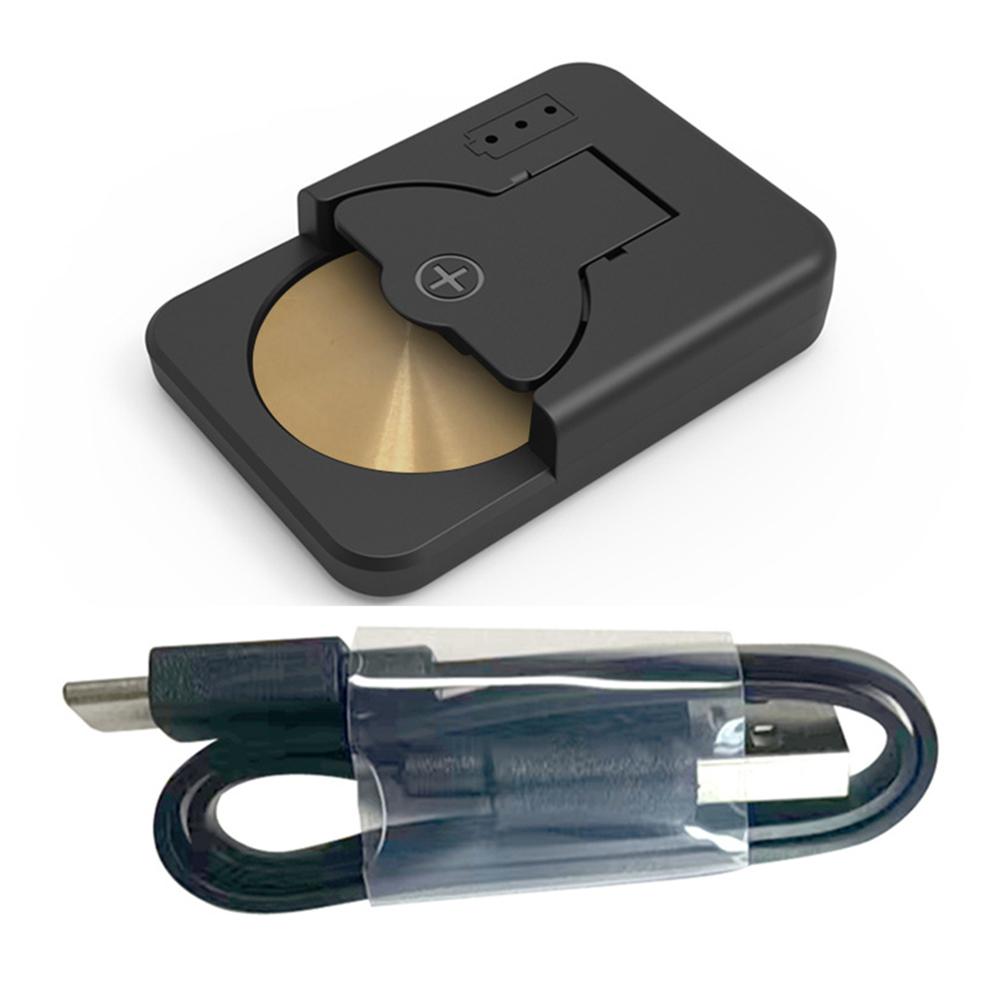 Type-C Button Battery Charger with Indicator Light & Charging Cable 4.2V Portable Button Cell Battery Charger for LIR2032 2450