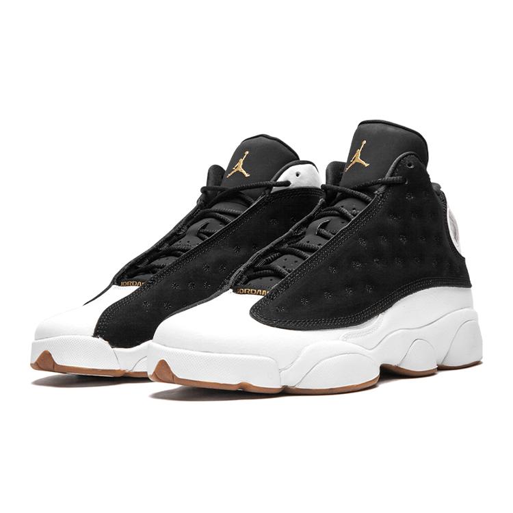 Jordan 13 Ретро Черно-белый Жевательная резинка GS 439358-021