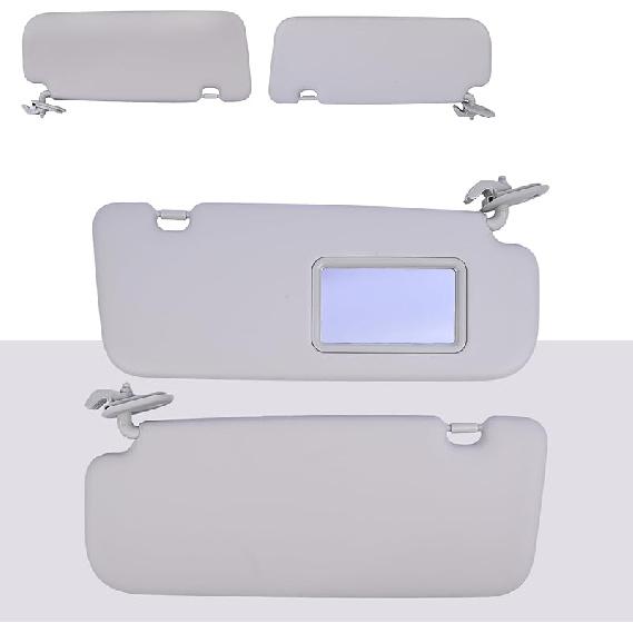 Солнцезащитный козырек со стороны водителя Подходит для Hyundai Accent 1E 2011 2012 2013 2014 2015 Заменяет 85210-1R000 Передний левый | Тень для защиты от солнца | Серый