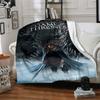 1pc Game of Thrones A Song of Ice and Fire Blanket Lightweight Flannel Throw for Sofa Bed Travel Camping Livingroom Office Couch Chair 1150KK