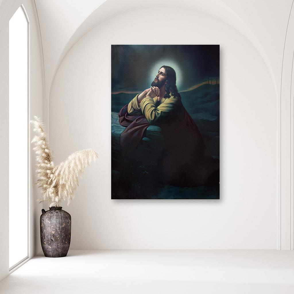 Canvas Print, Prayer of Jesus In the Garden of Olives