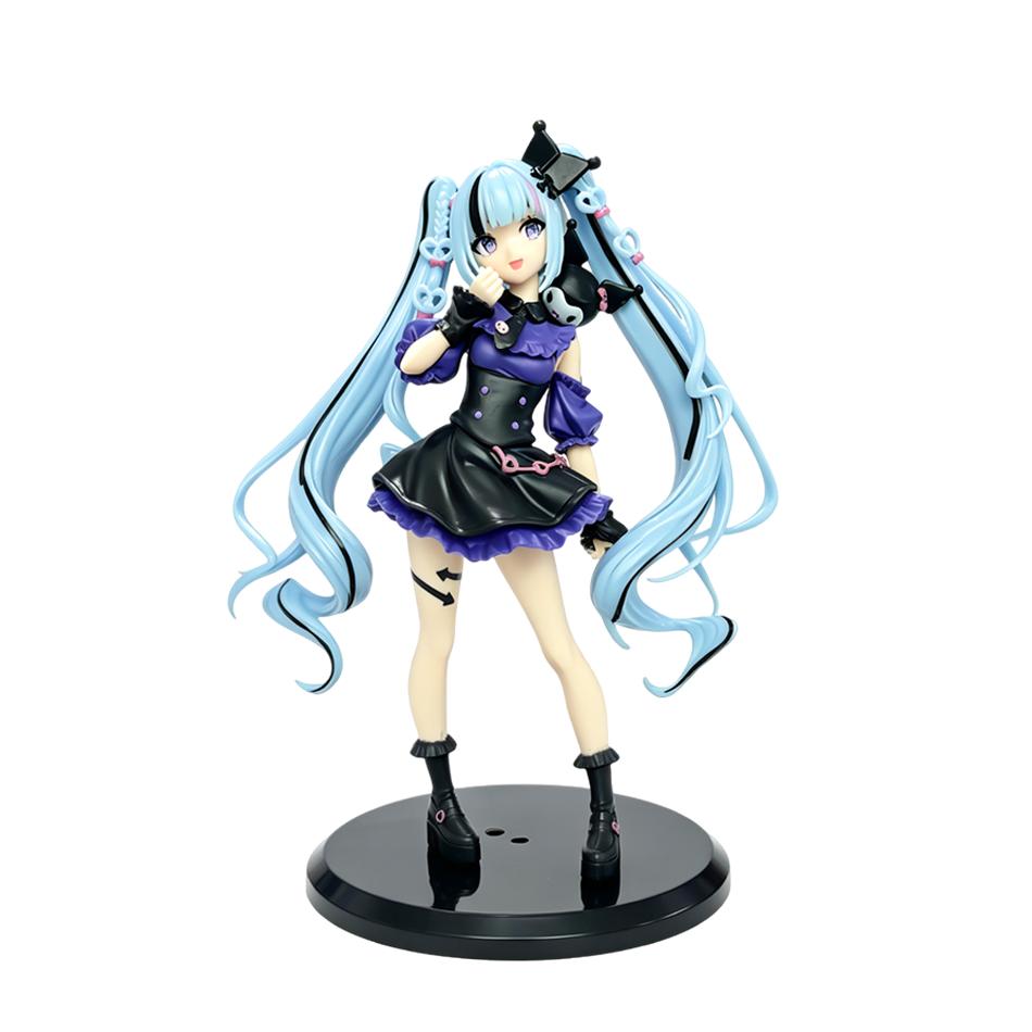 Anime Hatsune Miku & Kur-ami Trio-Try-iT Figure Action Figurine Model Desktop Decoration Figuarts Collector Toys Friend's Gift
