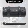Motorcycle Tool Bag Fork Handlebar Bag Universal Storage Luggage Side Bag Waterproof PU Leather For Harley Touring Softail