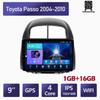 Автомобильный мультимедийный плеер Android 2 Din для Toyota Passo 2004-2010 Daihatsu Boon Sirion Subaru, головное устройство, стерео GPS-навигация, BT, WIFI, 1 + 16 ГБ