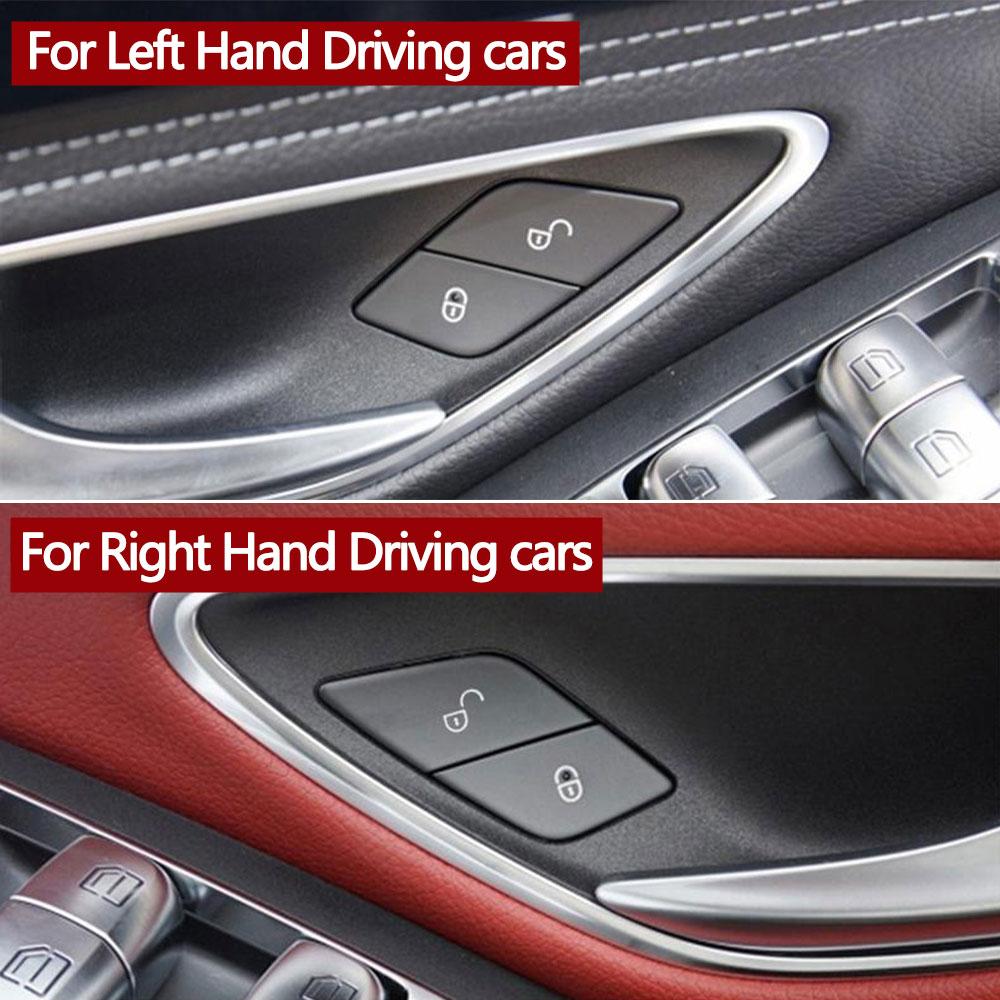 Car Central Door Lock Switch Repair Button Cap Cover For Mercedes Benz C EQC GLC V Class W205 N293 W253 W447 2059055251