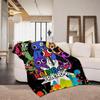 Game Rainbow Friends Throw Flannel Throw Blanket Suitable for Sofa Living Room Bedroom