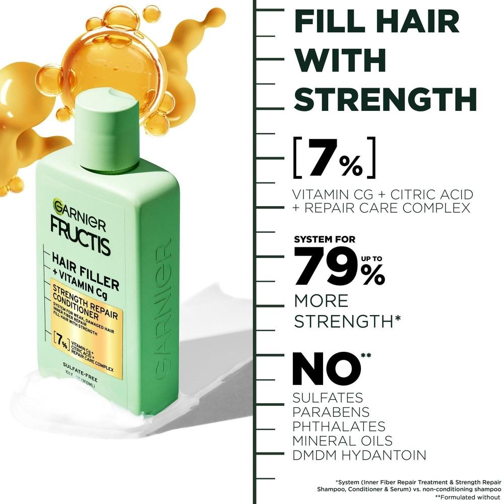 Кондиционер Garnier Fructis Hair Filler Strength Repair 10,1 унции