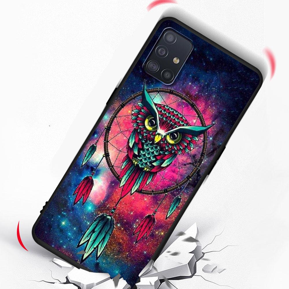 Чехол 'Ловец сов' для Samsung Galaxy A53 5G A12 A13 A52 A02s A22 A51 A54 A11 A13 A32 A52s A72 A01 A03s Силиконовый чехол для телефона