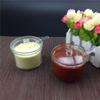 Anti-fall Acrylic Sugar Bowl Transparent Condiment Container Durable Seasoning Jar  Dining Table