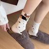 New Japanese Lovely Puppy Mid-Calf Socks Fashion Sausage Dog Cotton Soft Hosiery Animal Patterned Sock Harajuku Home Floor Sock