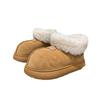 2024 утолщенные теплые и морозостойкие пушистые ботинки зимние ботинки на толстой подошве меховые интегрированные флиса короткие туфли модные на выход универсальные
