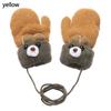 0-3 Years Old Elastic Baby Newborn Thick Warm Knitted Mittens Kids Gloves Cute Cartoon