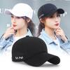 Spring and Summer New Young Students Baseball Cap Casual Men and Women Couple Sun Hat Soft Top Embroidered Letter Hat