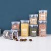 PP Kitchen Storage Boxes Cylindrical Plastic Food Airtight Jar Home Storage