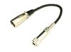 XLR Microphone Terminal Conversion Cord 3-pin Male To 6.3 Mono Jack 20cm